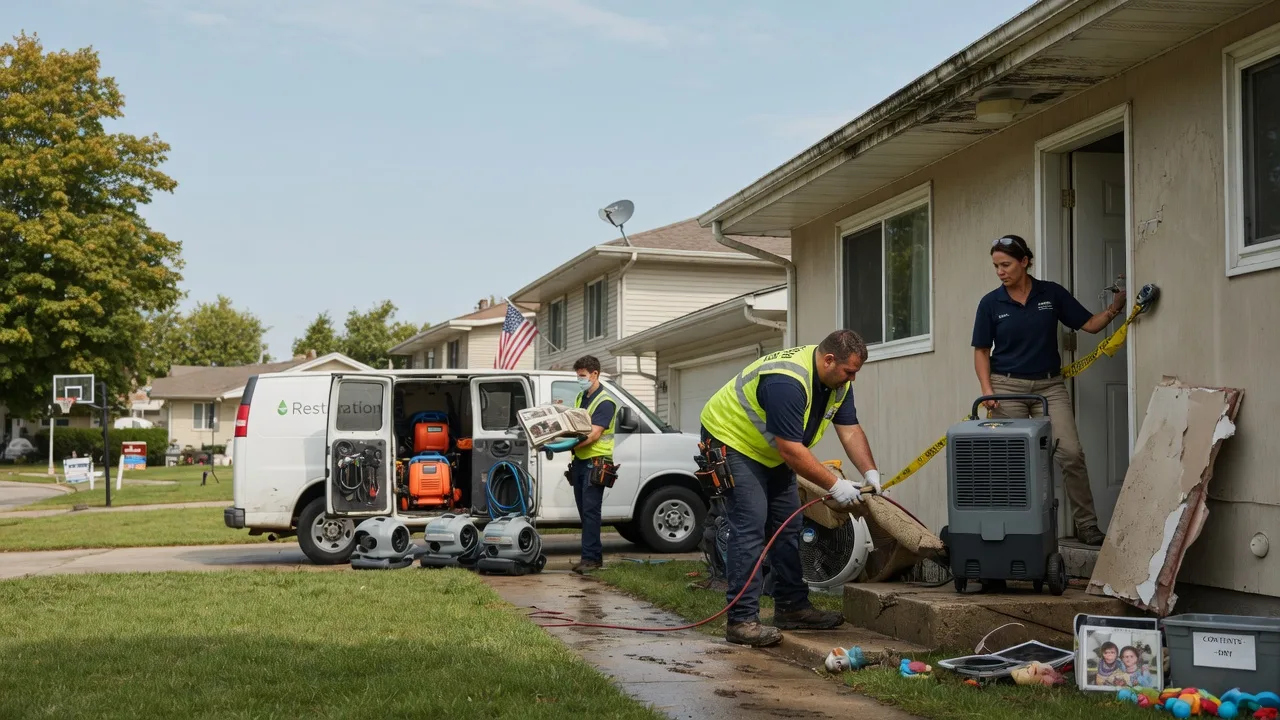 Water Damage Restoration in Ankeny, IA near me
